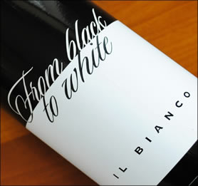 2013 "From Black to White" Il Bianco from the Zyme winery