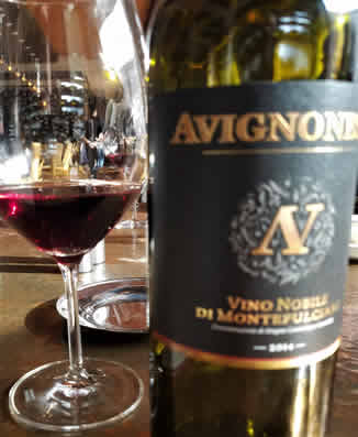 2014 Vino Nobile di Montepulciano from the Avignonesi winery