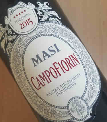 2015 Masi "Campofiorin" Rosso Veronese label