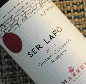 2011 "Ser Lapo" Chianti Classico Riserva from the Mazzei winery