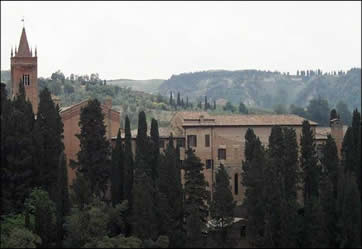 The Abbey of Monte Oliveto Maggiore