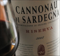 2008 Cannonau di Sardegna Riserva  from Sella and Mosca